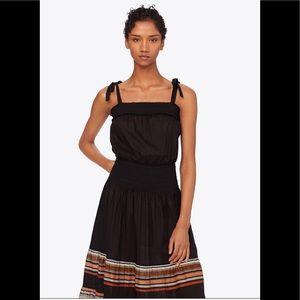 Tory Burch Smocked Sundress Sz S